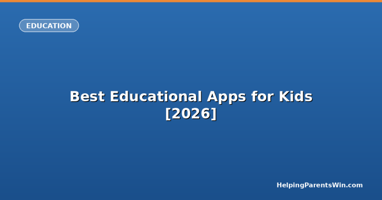 Best educational apps for kids in 2026 — a parent's guide