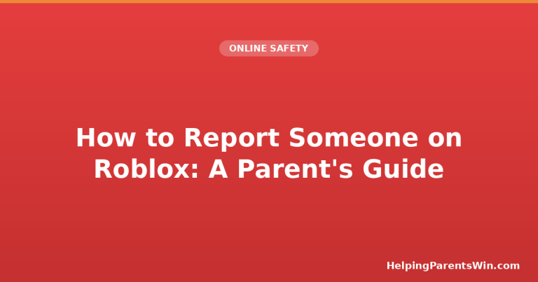 How to Report Someone on Roblox: A Parent's Step-by-Step Guide