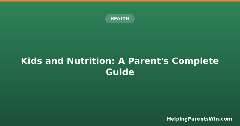 A parent helping a child eat healthy food at the kitchen table