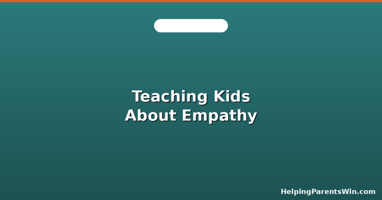 Two children showing kindness and empathy